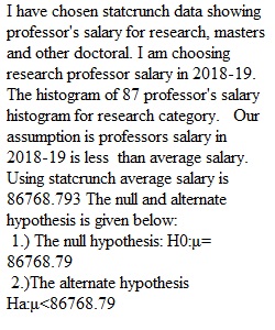 Module 7.4 Constructing and Interpreting Hypothesis Tests